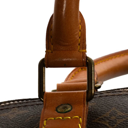 Sac Keepall 55 Vintage en toile monogram marron