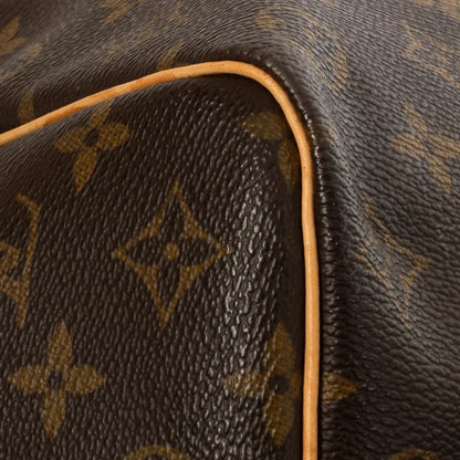 Sac Keepall 50 Vintage en toile monogram marron