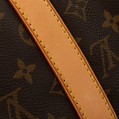 Sac Keepall 50 Vintage en toile monogram marron