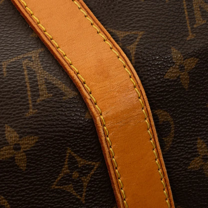 Sac Keepall 50 Vintage en toile monogram marron