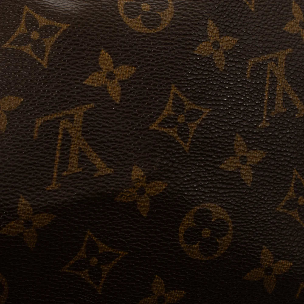 Sac Keepall 50 Vintage en toile monogram marron