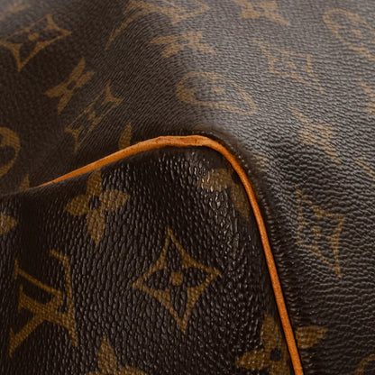 Sac Keepall 50 Vintage en toile monogram marron