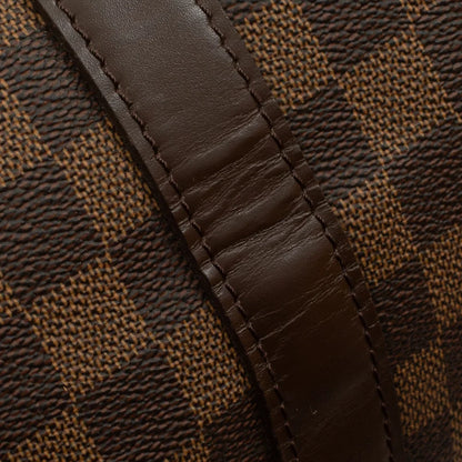 Sac Keepall 50 Vintage en toile damier ébène