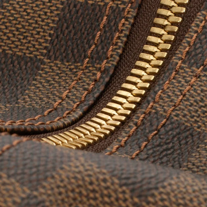 Sac Keepall 50 Vintage en toile damier ébène
