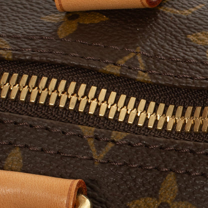 Sac Keepall 55 Vintage en toile monogram marron