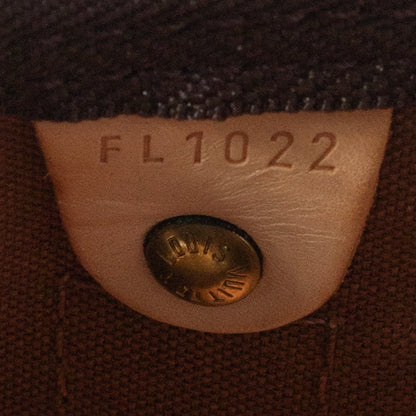 Sac Keepall 55 Vintage en toile monogram marron