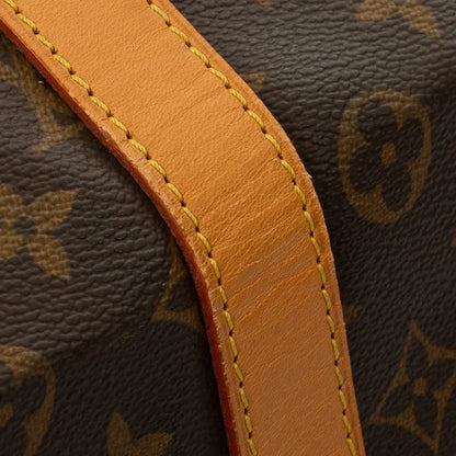 Sac Keepall 55 en toile monogram marron