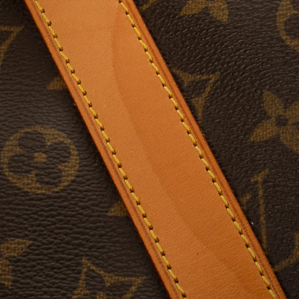 Sac Keepall 55 en toile monogram marron