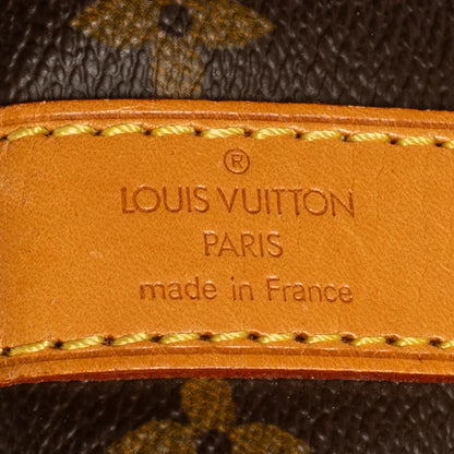 Sac Keepall 55 en toile monogram marron