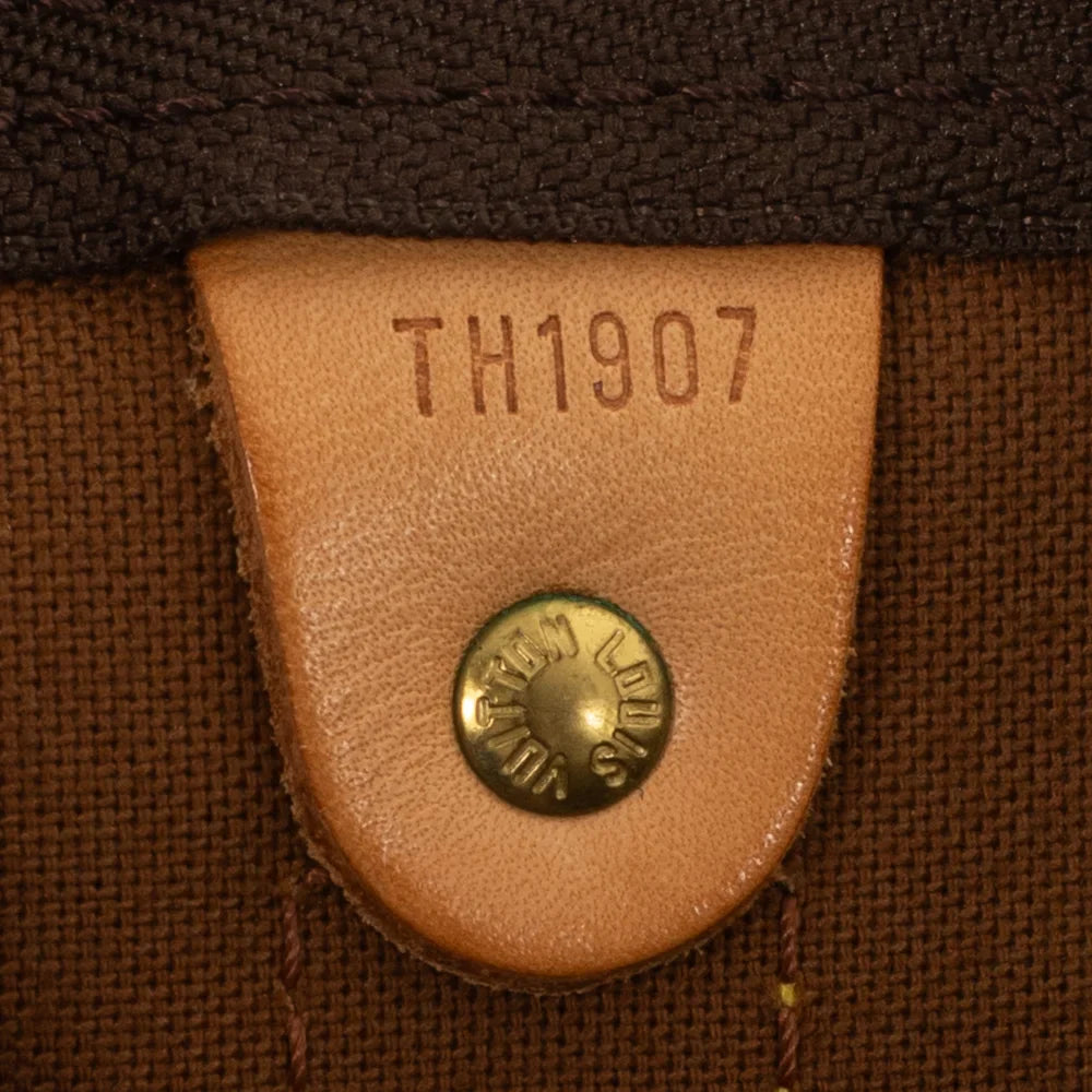 Sac Keepall 55 en toile monogram marron