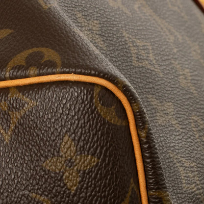 Sac Keepall 55 Vintage en toile monogram marron