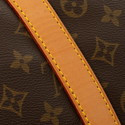 Sac Keepall 55 Vintage en toile monogram marron
