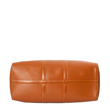 Sac Keepall 45 Vintage en cuir épi marron
