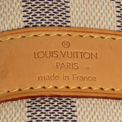 Sac Keepall 55 Vintage en toile damier azur