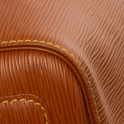 Sac Keepall 45 Vintage en cuir épi marron