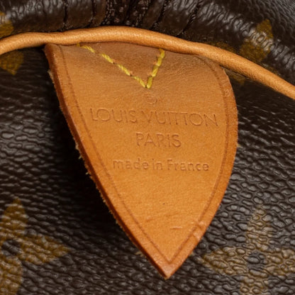 Sac Keepall 50 Vintage en toile monogram marron