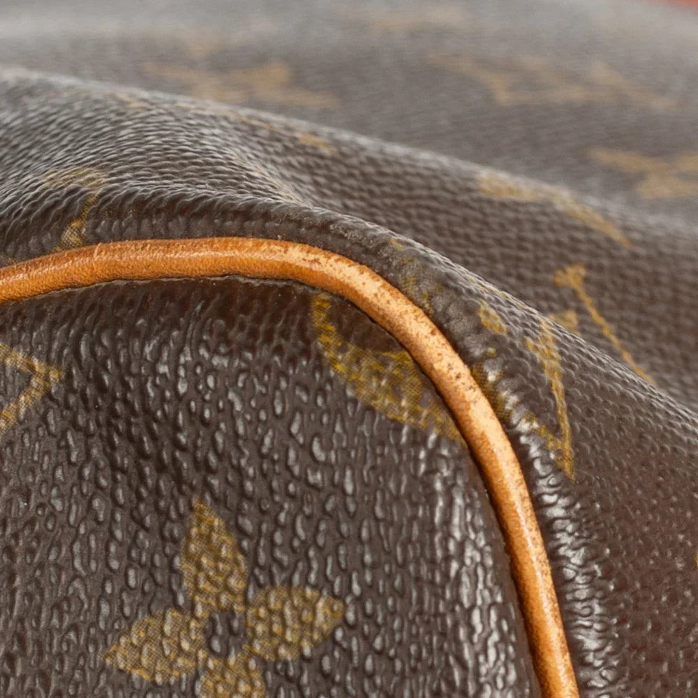 Sac Keepall 55 Vintage en toile monogram marron