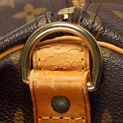 Sac Keepall 60 Vintage en toile monogram marron