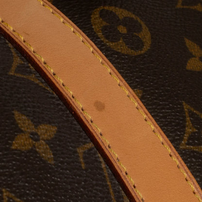 Sac Keepall 55 Vintage en toile monogram marron