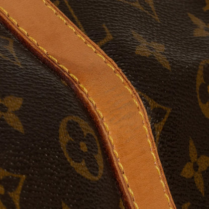 Sac Keepall 55 Vintage en toile monogram marron