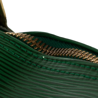 Sac Keepall 45 Vintage en cuir épi vert