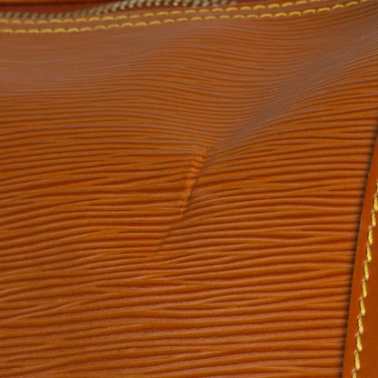 Sac Keepall 50 Vintage en cuir épi marron