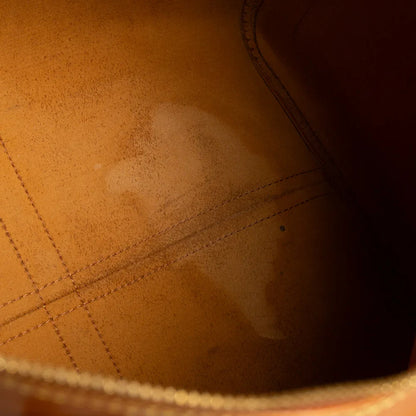 Sac Keepall 50 Vintage en cuir épi marron