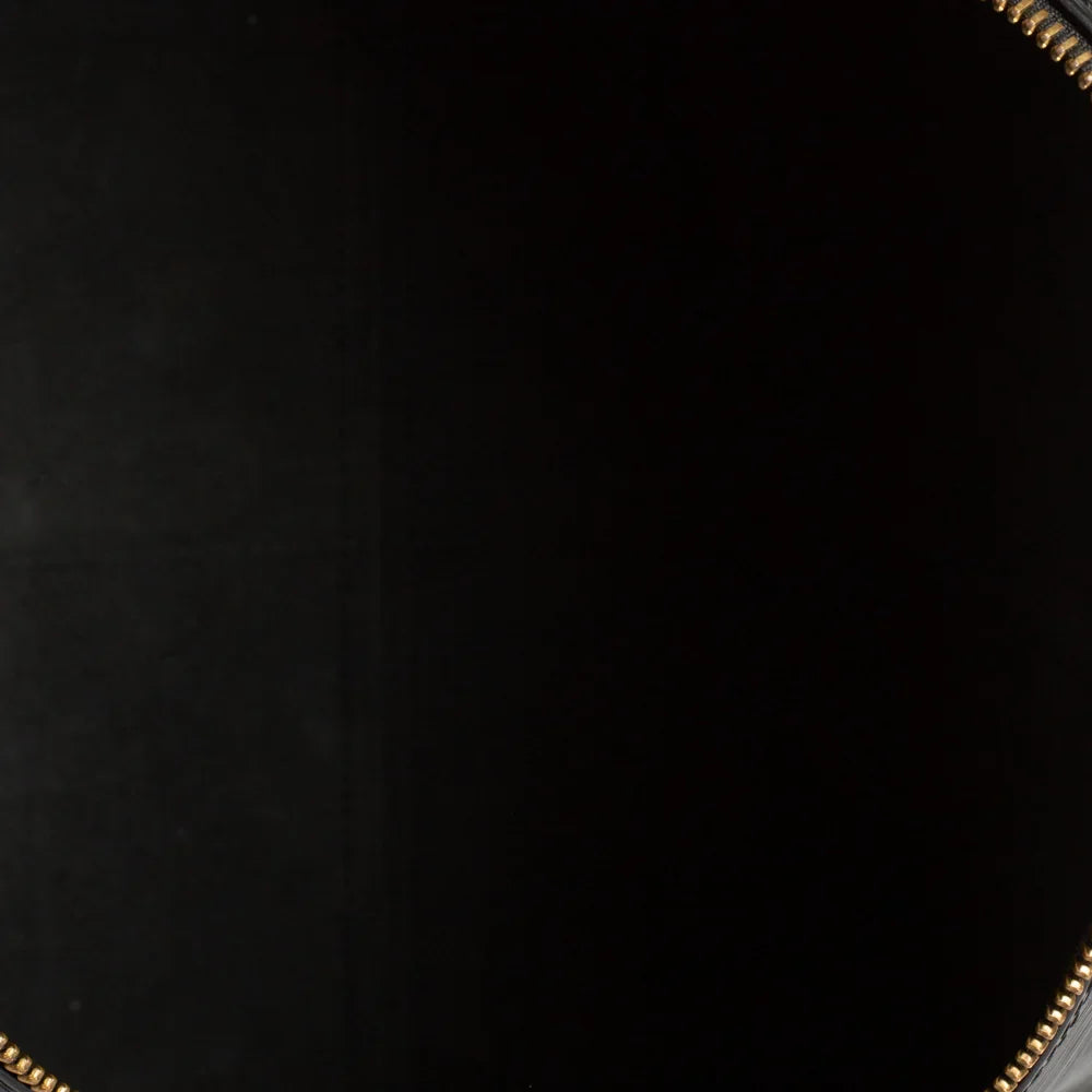 Sac Keepall 45 Vintage en cuir épi noir