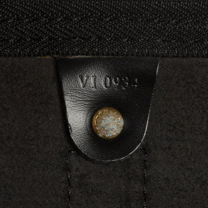 Sac Keepall 45 Vintage en cuir épi noir