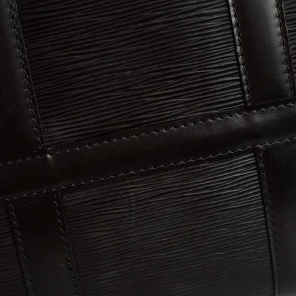 Sac Keepall 45 Vintage en cuir épi noir
