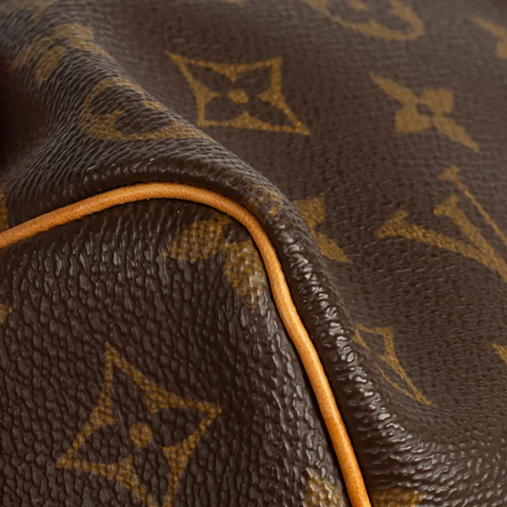 Sac Keepall 50 Vintage en toile monogram marron