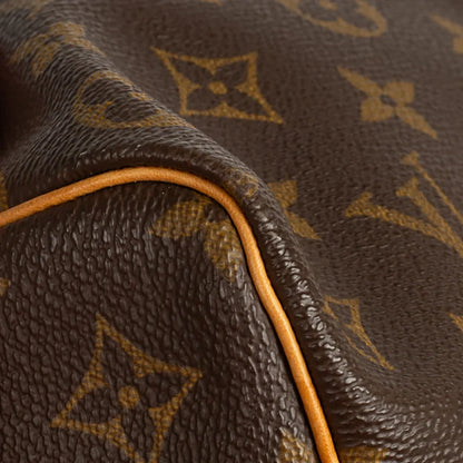 Sac Keepall 50 Vintage en toile monogram marron