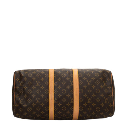 Sac Keepall 45 Vintage en toile monogram marron