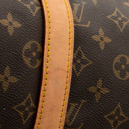 Sac Keepall 45 Vintage en toile monogram marron