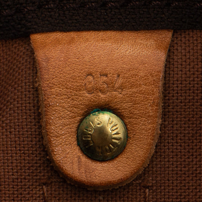 Sac Keepall 45 Vintage en toile monogram marron