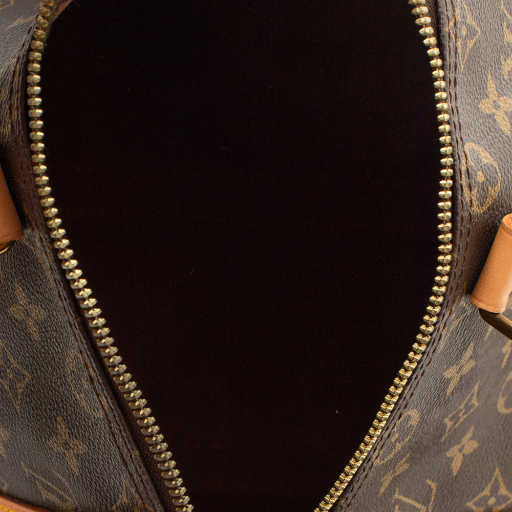 Sac Keepall 45 Vintage en toile monogram marron