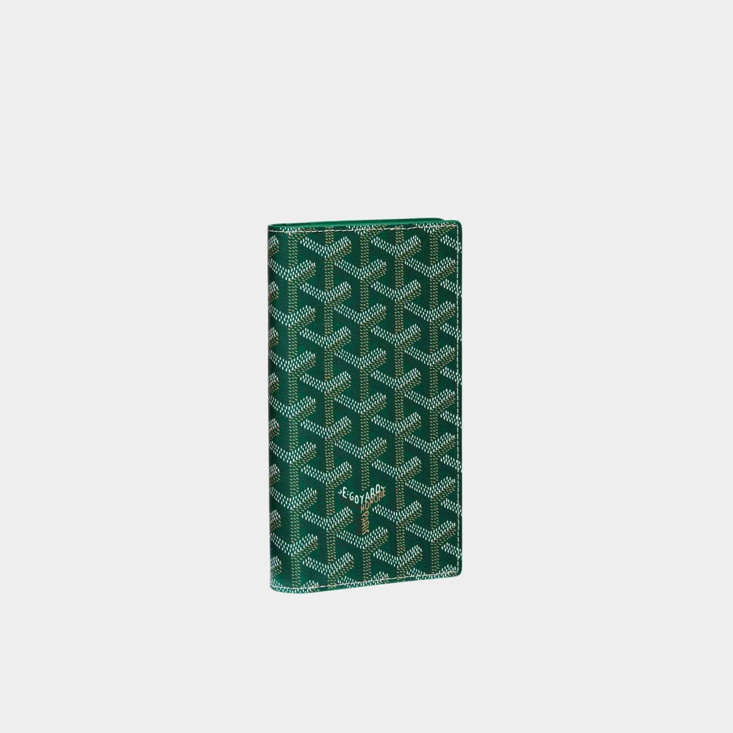 Goyard Saint-Lambert Wallet, Green, Front