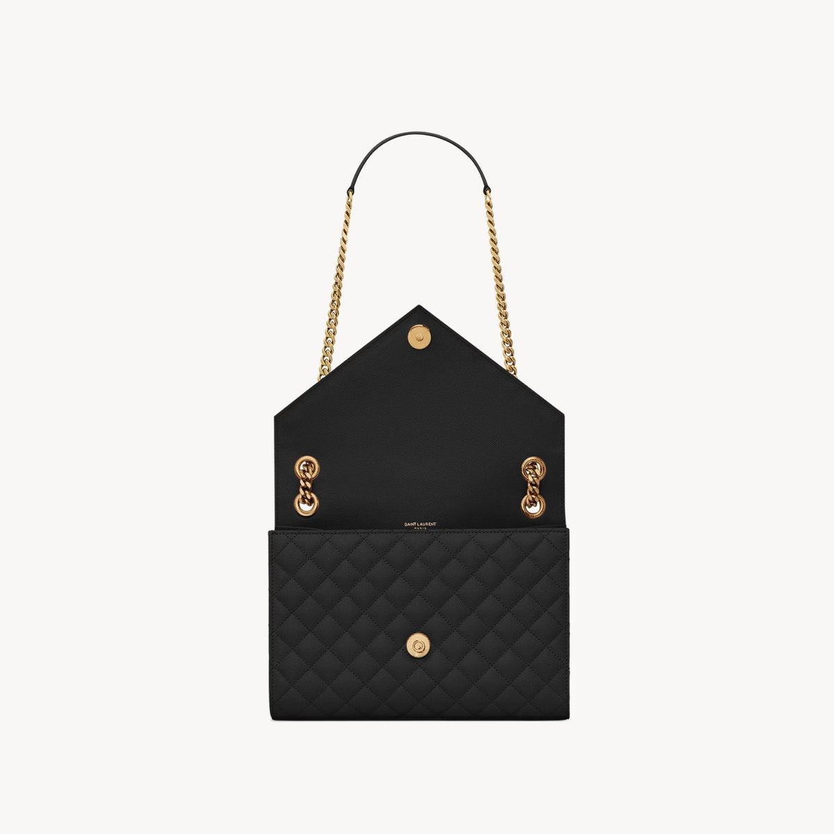 SAINT LAURENT Envelope Medium In Mix Matelassé Leather