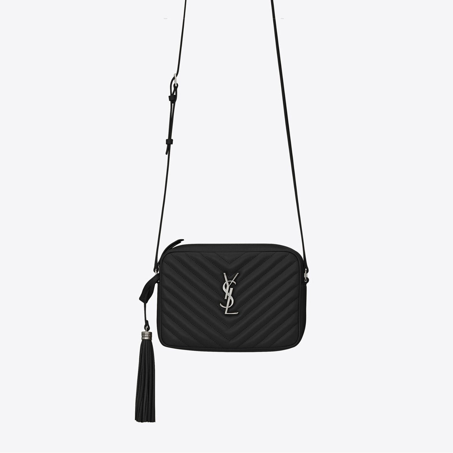 SAINT LAURENT Lou Camera Bag in Quilted Leather