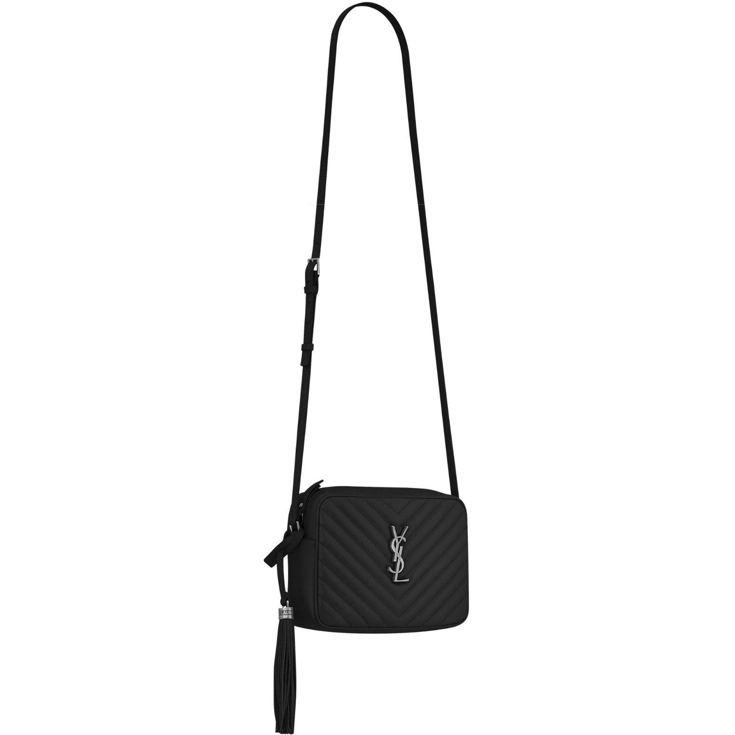 SAINT LAURENT Lou Camera Bag in Quilted Leather