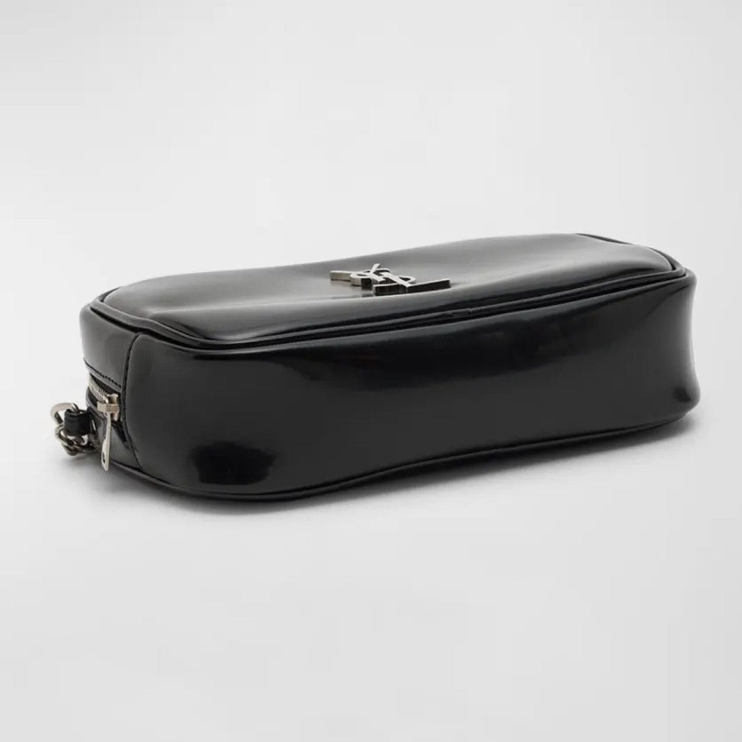 SAINT LAURENT Lou bag in Shiny Canvas