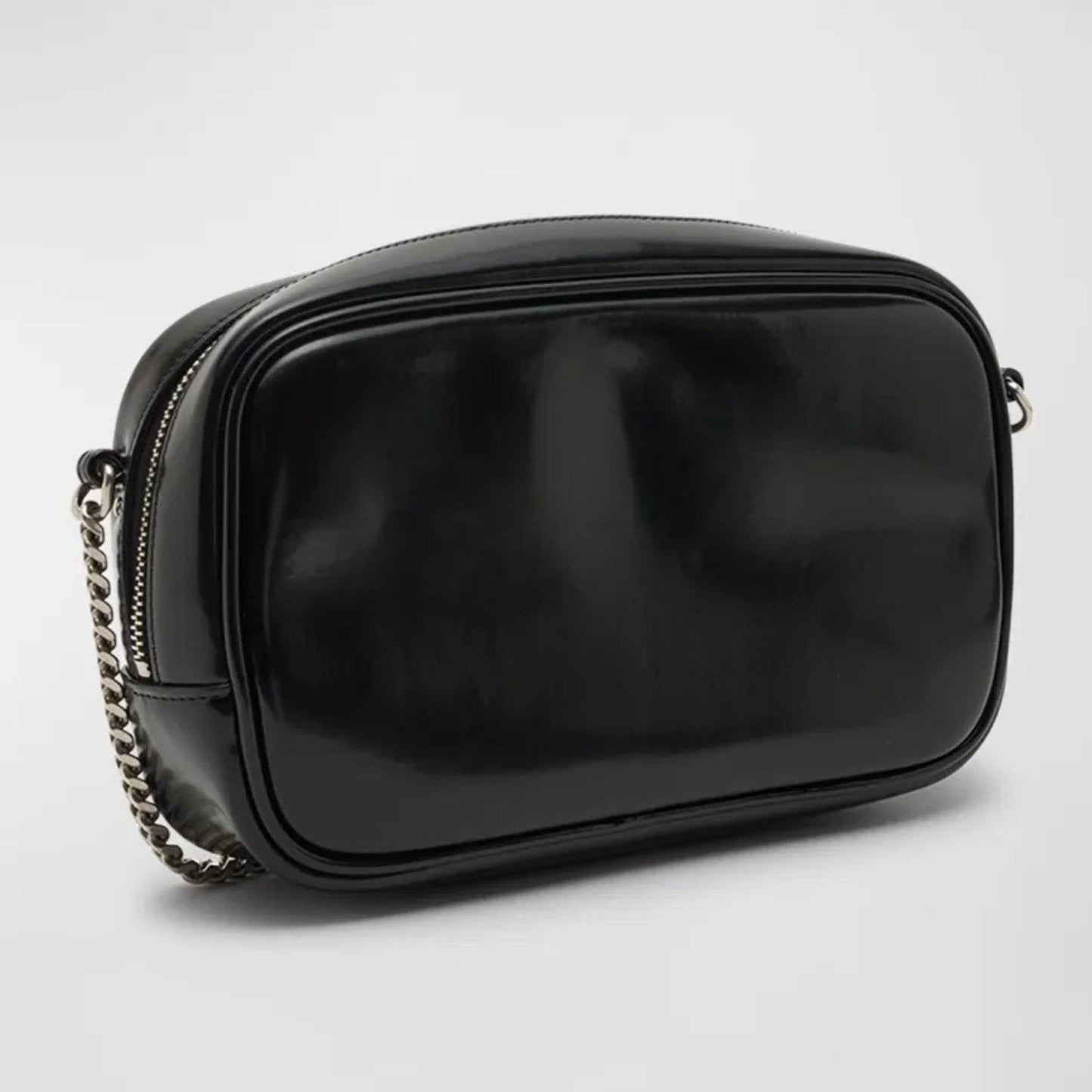SAINT LAURENT Lou bag in Shiny Canvas