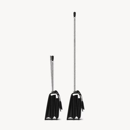 SAINT LAURENT Sunset medium chain bag in smooth leather
