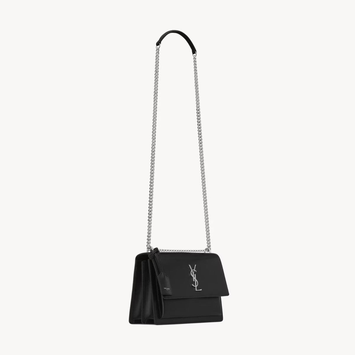 SAINT LAURENT Sunset medium chain bag in smooth leather