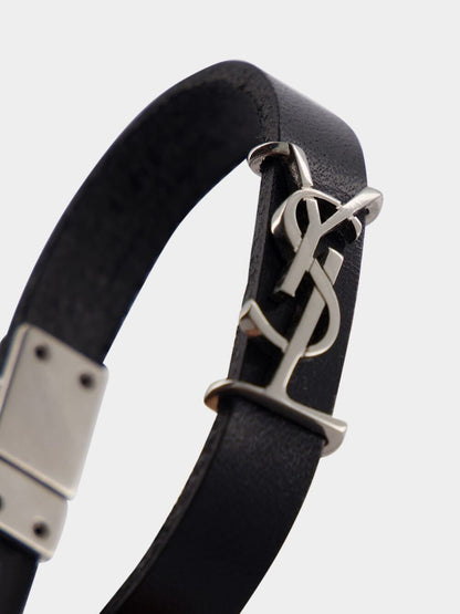 Cassandre Silver Leather Bracelet