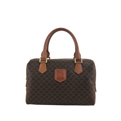CELINE  Handbag Boston bag Brown Vintage 5btbte