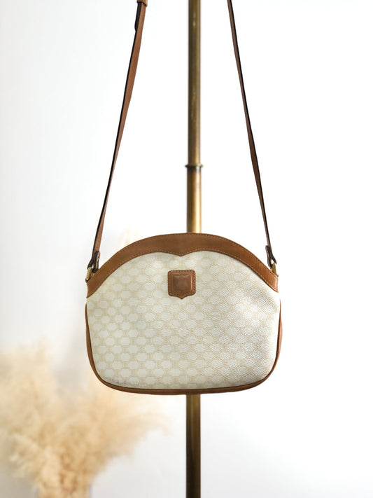 CELINE  Shoulder bag White Vintage y88uii