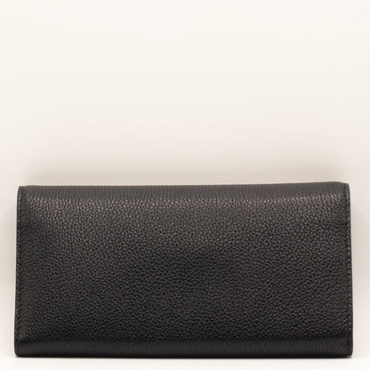 Gucci Zumi Posillipo Black Leather woman wallet 573612