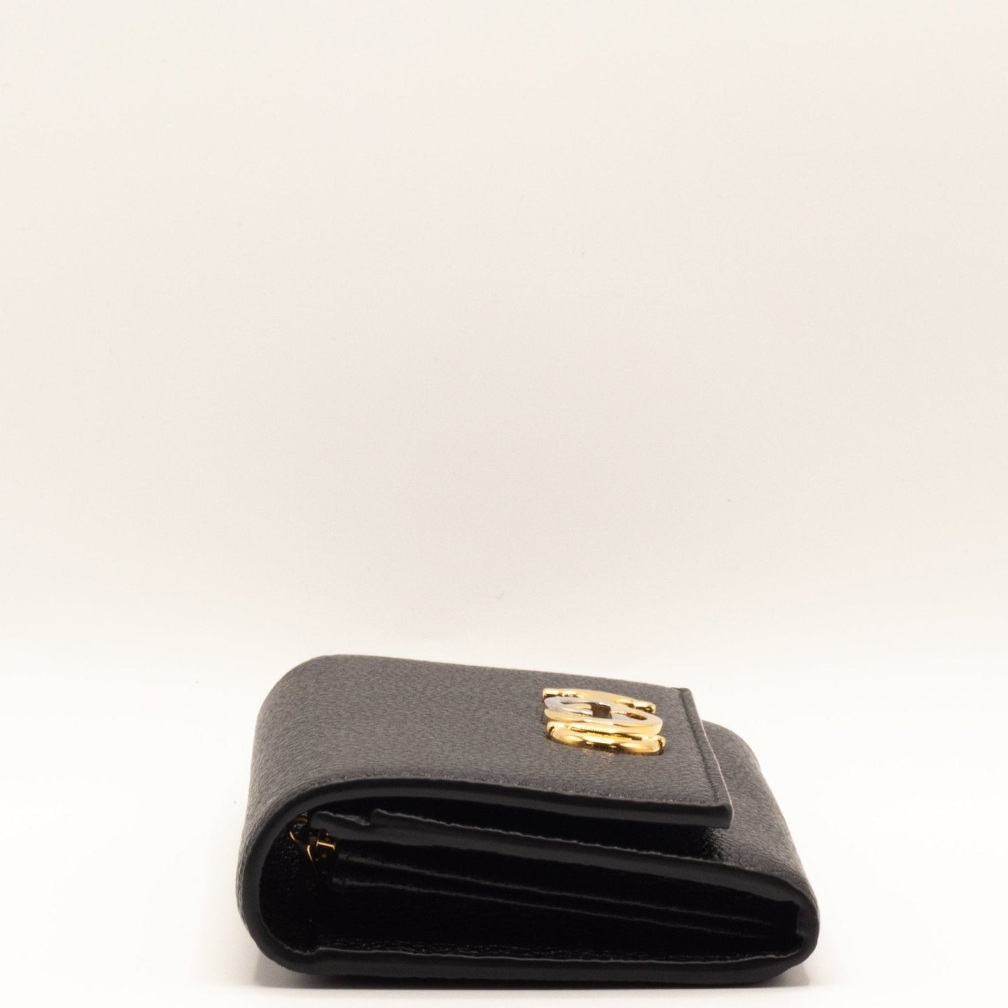 Gucci Zumi Posillipo Black Leather woman wallet 573612