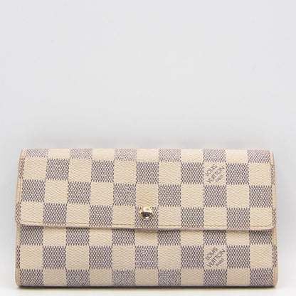 Louis Vuitton Sarah Damier Azur Wallet